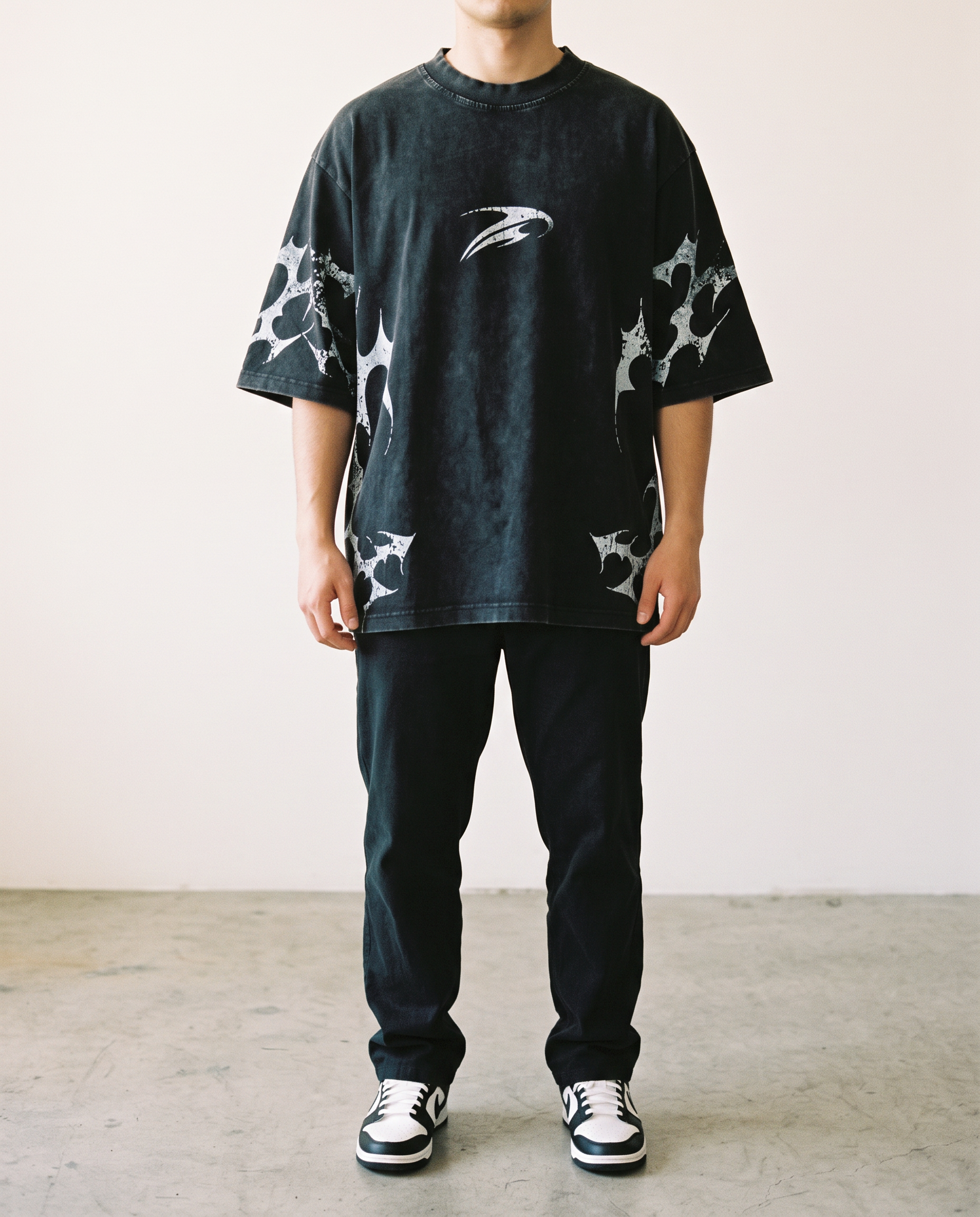 Boxy Gym Tee - 100% Cotton